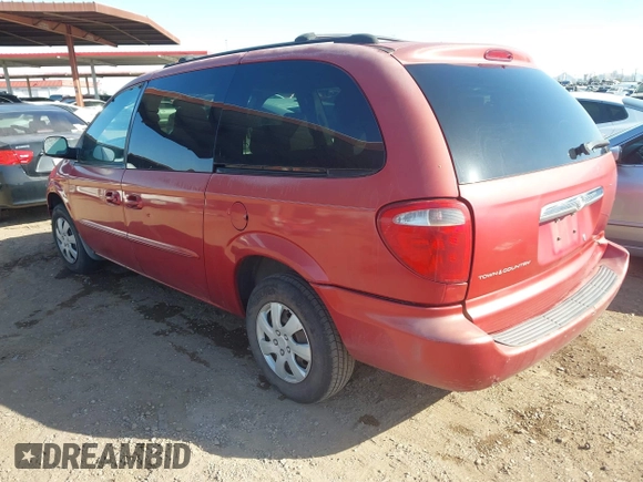 2003 Chrysler Town & Country with VIN 2C4GP24373R242644, listed as a IAAI auction lot 41950283 with 177,675 mi miles. Bid and sale history available at carsss.com. Image 3.