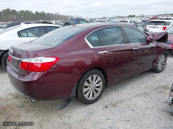 2015 Honda Accord Sedan EX-L with VIN 1HGCR2F85FA076295, listed as a IAAI auction lot 41720284 with 170,835 mi miles. Bid and sale history available at carsss.com. Image 4.