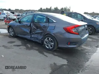 2017 Honda Civic Sedan LX with VIN 19XFC2F63HE222639, listed as a IAAI auction lot 41698385 with 134,708 mi miles. Bid and sale history available at carsss.com. Image 3.