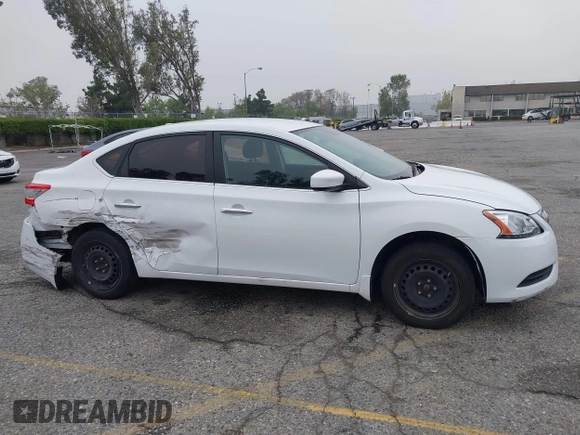 2015 Nissan Sentra SR with VIN 3N1AB7AP1FL696840, listed as a IAAI auction lot 42025040 with 68,088 mi miles and . Bid and sale history available at DreamBid. Image 13.