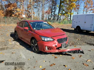2019 Subaru Impreza Sport with VIN 4S3GKAM6XK3621941, listed as a Copart auction lot 65932892 with 92,275 mi miles. Bid and sale history available at carsss.com. Image 1.
