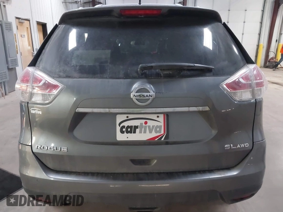 2015 Nissan Rogue SV with VIN 5N1AT2MV8FC846568, listed as a IAAI auction lot 41665072 with 105,841 mi miles. Bid and sale history available at carsss.com. Image 17.