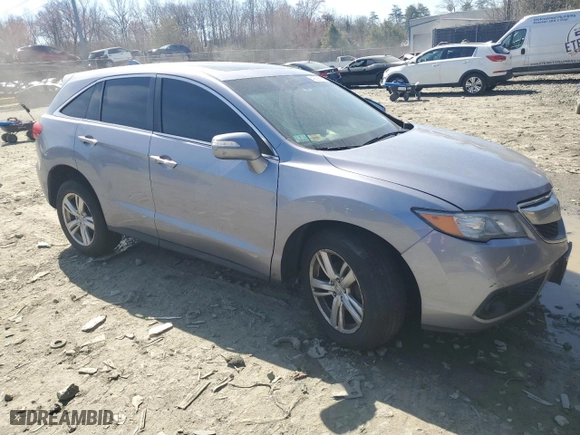 2015 Acura RDX with VIN 5J8TB4H36FL005595, listed as a Copart auction lot 49228855 with 95,344 mi miles and Salvage Title. Bid and sale history available at carsss.com. Image 4.
