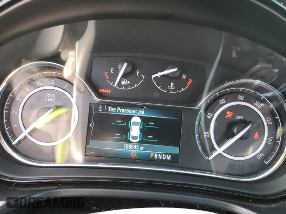 2015 Buick Regal Premium I with VIN 2G4GN5EX8F9119072, listed as a Copart auction lot 50315205 with 188,945 mi miles and Salvage Title. Bid and sale history available at carsss.com. Image 9.
