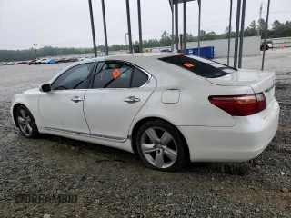 2012 Lexus LS 460 with VIN JTHBL5EF5C5110672, listed as a Copart auction lot 58844805 with 139,485 mi miles and Salvage title. Bid and sale history available at DreamBid. Image 2.