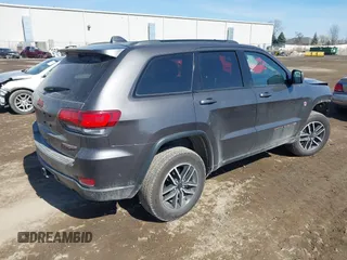 2021 Jeep Grand Cherokee Trailhawk with VIN 1C4RJFLGXMC716795, listed as a IAAI auction lot 41800596 with 38,394 mi miles. Bid and sale history available at carsss.com. Image 4.