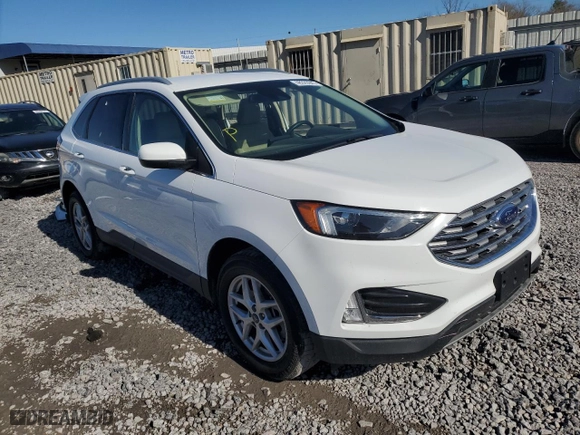 2022 Ford Edge SEL with VIN 2FMPK4J92NBB11356, listed as a Copart auction lot 48325945 with 86,250 mi miles and Salvage Title. Bid and sale history available at carsss.com. Image 4.
