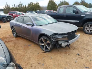 2016 Dodge Charger Police with VIN 2C3CDXKT3GH175242, listed as a IAAI auction lot 41430133 with 193,342 mi miles. Bid and sale history available at carsss.com. Image 1.