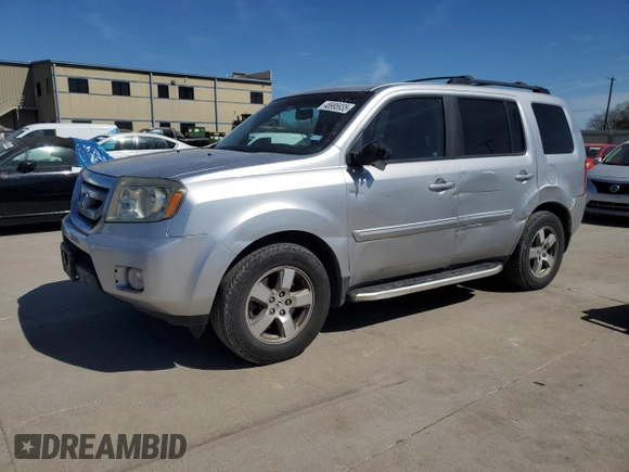 2011 Honda Pilot EX-L with VIN 5FNYF4H55BB079940, listed as a Copart auction lot 48995935 with 279,722 mi miles and Salvage Title. Bid and sale history available at carsss.com. Image 1.