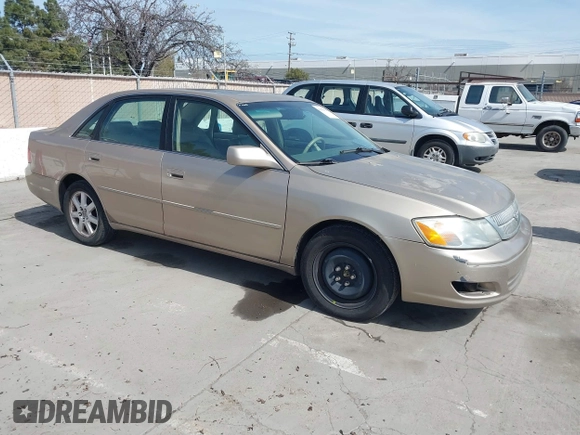 2001 Toyota Avalon XL with VIN 4T1BF28B61U133263, listed as a IAAI auction lot 41866658 with 203,057 mi miles and . Bid and sale history available at DreamBid. Image 1.