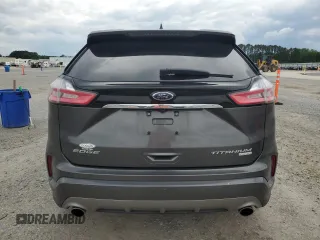 2020 Ford Edge Titanium with VIN 2FMPK3K9XLBB03754, listed as a Copart auction lot 59228775 with 63,034 mi miles and Salvage title. Bid and sale history available at DreamBid. Image 6.