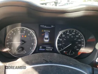 2018 Infiniti Q50 Luxe z VIN JN1EV7AP3JM350781, wystawiony jako Copart lot #53319295 z przebiegiem 53 886 mil mil oraz Szkoda całkowita • Salvage title. Historia ofert i sprzedaży dostępna na DreamBid. Obrazek 9.