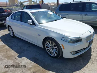 2011 BMW 5 Series 550i with VIN WBAFR9C59BC617438, listed as a IAAI auction lot 42619509 with 107,078 mi miles and . Bid and sale history available at DreamBid. Image 1.