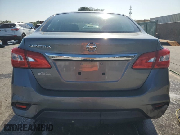 2016 Nissan Sentra S with VIN 3N1AB7APXGY242977, listed as a Copart auction lot 51317575 with 106,431 mi miles and Salvage Title. Bid and sale history available at carsss.com. Image 6.