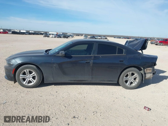 2019 Dodge Charger SXT with VIN 2C3CDXBG2KH658121, listed as a IAAI auction lot 41781901 with 125,634 mi miles. Bid and sale history available at carsss.com. Image 15.