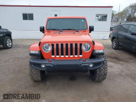 2020 Jeep Wrangler Unlimited Sahara with VIN 1C4HJXENXLW231194, listed as a IAAI auction lot 42083147 with 34,166 mi miles. Bid and sale history available at carsss.com. Image 13.