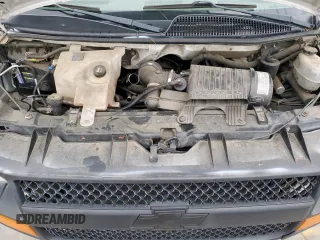 2005 Chevrolet Express Cargo with VIN 1GCFG15T451189011, listed as a Copart auction lot 54563365 with 298,232 mi miles and Salvage Title. Bid and sale history available at DreamBid. Image 12.