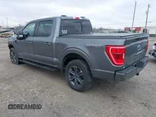 2023 Ford F-150 XL with VIN 1FTFW1ED2PFB98355, listed as a IAAI auction lot 42000505 with 14,777 mi miles and . Bid and sale history available at carsss.com. Image 3.