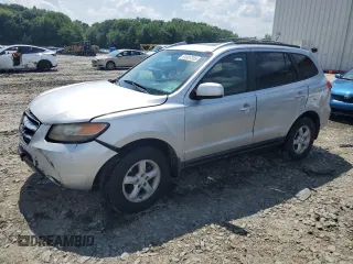 2007 Hyundai Santa Fe GLS with VIN 5NMSG73D67H032604, listed as a Copart auction lot 61307255 with 145,588 mi miles and Salvage title. Bid and sale history available at DreamBid. Image 1.