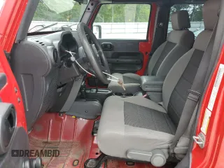 2008 Jeep Wrangler Unlimited X with VIN 1J4GA39118L607733, listed as a Copart auction lot 54506485 with 114,975 mi miles and Salvage Title. Bid and sale history available at DreamBid. Image 7.