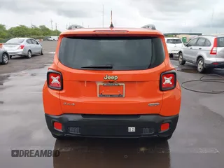 2015 Jeep Renegade Latitude with VIN ZACCJBBT2FPC01463, listed as a IAAI auction lot 41778377 with 94,408 mi miles. Bid and sale history available at carsss.com. Image 16.