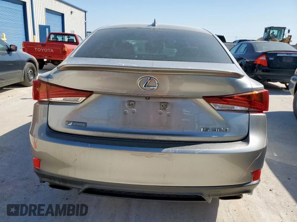 2018 Lexus IS 300 z VIN JTHBA1D26J5075568, wystawiony jako Copart lot #52537325 z przebiegiem 141 430 mil mil oraz Szkoda całkowita • Salvage title. Historia ofert i sprzedaży dostępna na DreamBid. Obrazek 6.
