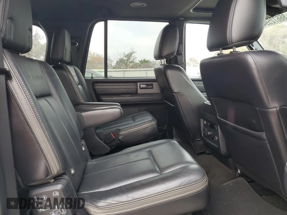 2015 Ford Expedition EL Platinum with VIN 1FMJK1LT5FEF28442, listed as a Copart auction lot 86672594 with 160,987 mi miles and Salvage Title. Bid and sale history available at carsss.com. Image 12.