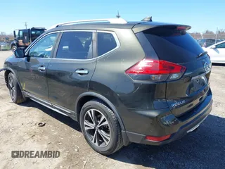 2017 Nissan Rogue SL with VIN JN8AT2MT8HW395084, listed as a IAAI auction lot 41858587 with 219,849 mi miles and . Bid and sale history available at DreamBid. Image 3.