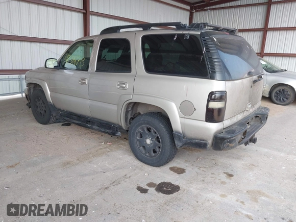 2005 Chevrolet Tahoe Z71 with VIN 1GNEK13T65R233810, listed as a IAAI auction lot 42398713 with Not provided miles and . Bid and sale history available at DreamBid. Image 3.