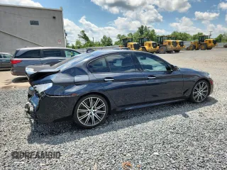 2017 BMW 5 Series 540i with VIN WBAJE5C31HG916954, listed as a Copart auction lot 63770695 with 81,546 mi miles and Salvage title. Bid and sale history available at DreamBid. Image 3.