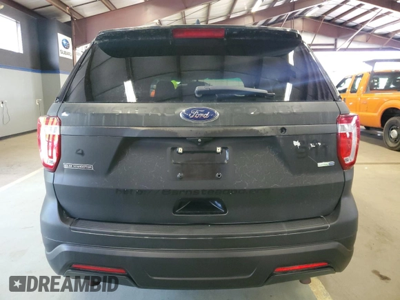 2018 Ford Police Interceptor Utility z VIN 1FM5K8AR5JGA27100, wystawiony jako Copart lot #58722565 z przebiegiem 95 481 mil mil oraz Tytuł czysty. Historia ofert i sprzedaży dostępna na DreamBid. Obrazek 6.