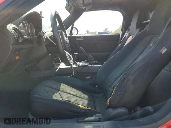 2006 Mazda MX-5 Miata Grand Touring with VIN JM1NC25F160109470, listed as a Copart auction lot 49922005 with 175,130 mi miles and Salvage title. Bid and sale history available at DreamBid. Image 7.