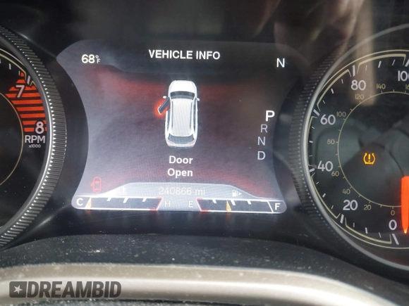 2016 Jeep Cherokee Limited with VIN 1C4PJLDSXGW127497, listed as a IAAI auction lot 42173536 with 240,866 mi miles and . Bid and sale history available at DreamBid. Image 15.