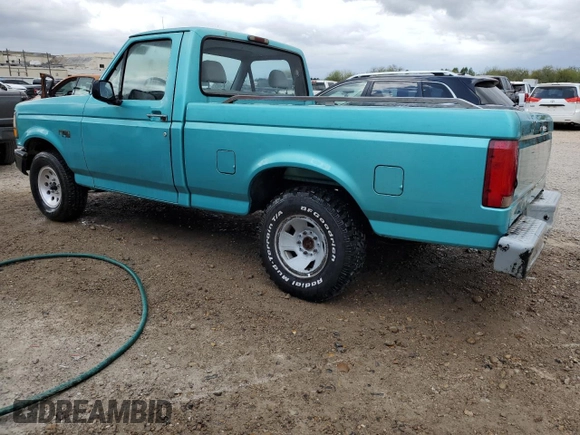 1994 Ford F-150 with VIN 1FTDF15Y2RNB60854, listed as a Copart auction lot 47066675 with 225,105 mi miles and Clean Title. Bid and sale history available at carsss.com. Image 2.