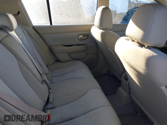 2008 Nissan Versa 1.8 S with VIN 3N1BC13E98L383015, listed as a IAAI auction lot 41599974 with 136,937 mi miles. Bid and sale history available at carsss.com. Image 8.
