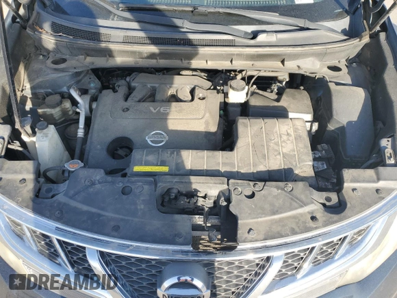 2013 Nissan Murano SV with VIN JN8AZ1MW3DW323514, listed as a Copart auction lot 48353255 with 125,284 mi miles and Salvage Title. Bid and sale history available at carsss.com. Image 14.