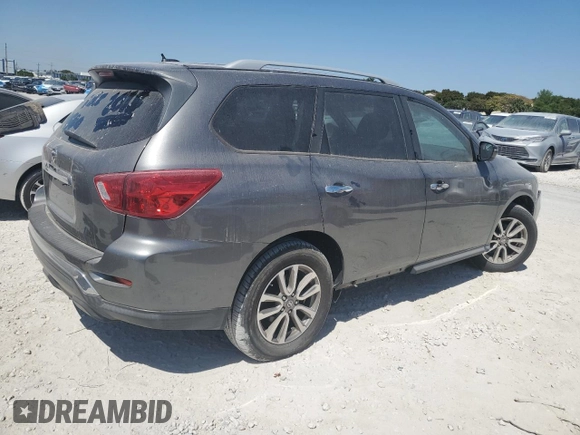 2018 Nissan Pathfinder S with VIN 5N1DR2MN3JC636447, listed as a Copart auction lot 48716635 with 124,556 mi miles and Non Repairable. Bid and sale history available at carsss.com. Image 3.