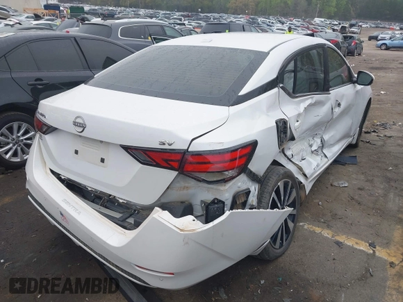 2024 Nissan Sentra SV with VIN 3N1AB8CVXRY230669, listed as a IAAI auction lot 41918791 with 46,000 mi miles and . Bid and sale history available at DreamBid. Image 4.
