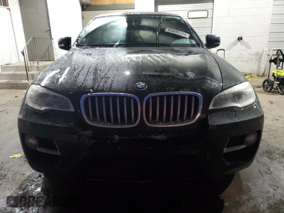 2013 BMW X6 xDrive50i with VIN 5UXFG8C52DL591320, listed as a Copart auction lot 85690334 with 0 mi miles and Salvage Title. Bid and sale history available at carsss.com. Image 5.