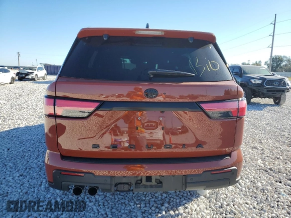 2024 Toyota Sequoia SR5 with VIN 7SVAAABA6RX040011, listed as a Copart auction lot 80765704 with 8,357 mi miles and Salvage Title. Bid and sale history available at carsss.com. Image 6.