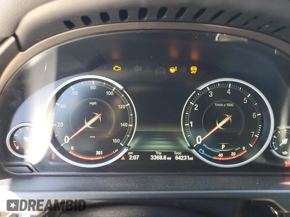2016 BMW X6 sDrive35i with VIN 5UXKU0C5XG0F92975, listed as a Copart auction lot 74890804 with 64,231 mi miles and Salvage Title. Bid and sale history available at carsss.com. Image 9.