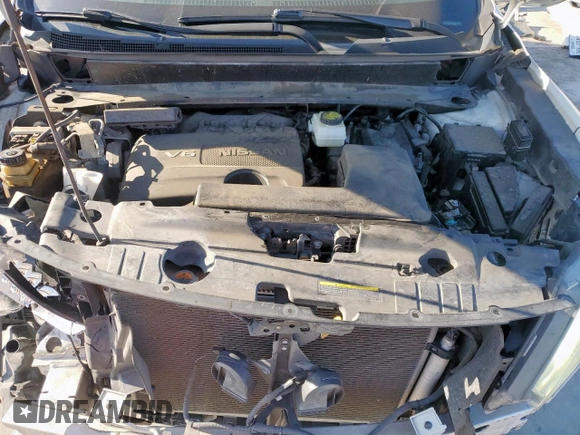 2017 Nissan Pathfinder Platinum with VIN 5N1DR2MN4HC902651, listed as a Copart auction lot 62229865 with 129,841 mi miles and Salvage title. Bid and sale history available at DreamBid. Image 12.