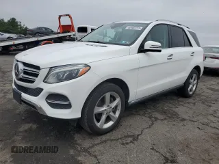 2016 Mercedes-Benz GLE 350 with VIN 4JGDA5HB0GA635107, listed as a Copart auction lot 60885755 with 143,680 mi miles and Salvage title. Bid and sale history available at DreamBid. Image 1.