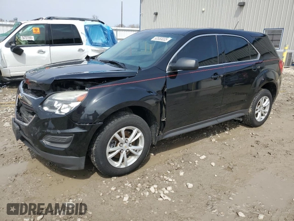 2017 Chevrolet Equinox LS with VIN 2GNFLEEK9H6250713, listed as a Copart auction lot 53553035 with 212,727 mi miles and Non Repairable. Bid and sale history available at DreamBid. Image 1.