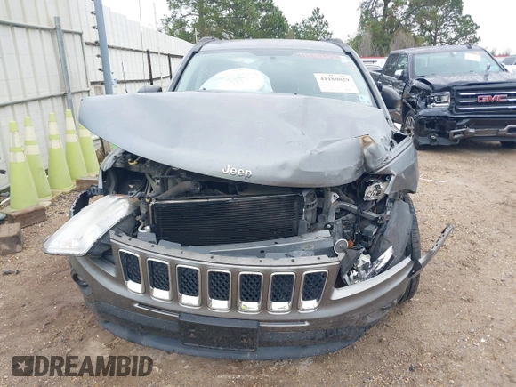 2012 Jeep Compass Sport with VIN 1C4NJCBB7CD664599, listed as a IAAI auction lot 41180829 with 144,909 mi miles. Bid and sale history available at carsss.com. Image 12.
