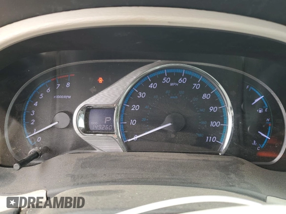2011 Toyota Sienna XLE AAS with VIN 5TDYK3DC4BS045123, listed as a Copart auction lot 61001785 with 149,260 mi miles and Salvage title. Bid and sale history available at DreamBid. Image 9.