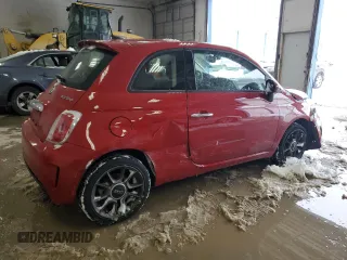 2018 FIAT 500 Pop with VIN 3C3CFFKH4JT525847, listed as a Copart auction lot 41341845 with 15,566 mi miles and Salvage Title. Bid and sale history available at carsss.com. Image 3.