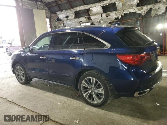 2018 Acura MDX Sport Hybrid w/Technology Pkg with VIN 5J8YD7H55JL000478, listed as a Copart auction lot 80960964 with 0 mi miles and Salvage Title. Bid and sale history available at carsss.com. Image 2.