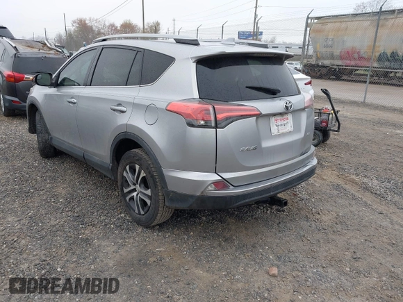 2017 Toyota RAV4 LE with VIN 2T3ZFREV8HW318096, listed as a IAAI auction lot 41928696 with 133,221 mi miles and . Bid and sale history available at carsss.com. Image 3.