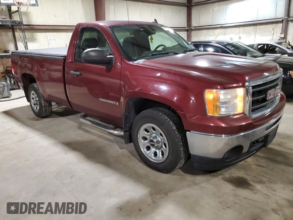 2009 GMC Sierra 1500 Work Truck z VIN 1GTEC14X99Z113450, wystawiony jako Copart lot #43363505 z przebiegiem 91 430 mil mil oraz Szkoda całkowita • Salvage title. Historia ofert i sprzedaży dostępna na DreamBid. Obrazek 4.
